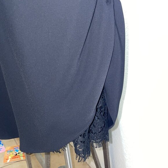 NWT $212 AMANDA UPRICHARD Black Strapless Brenna Dress L - Picture 3 of 7